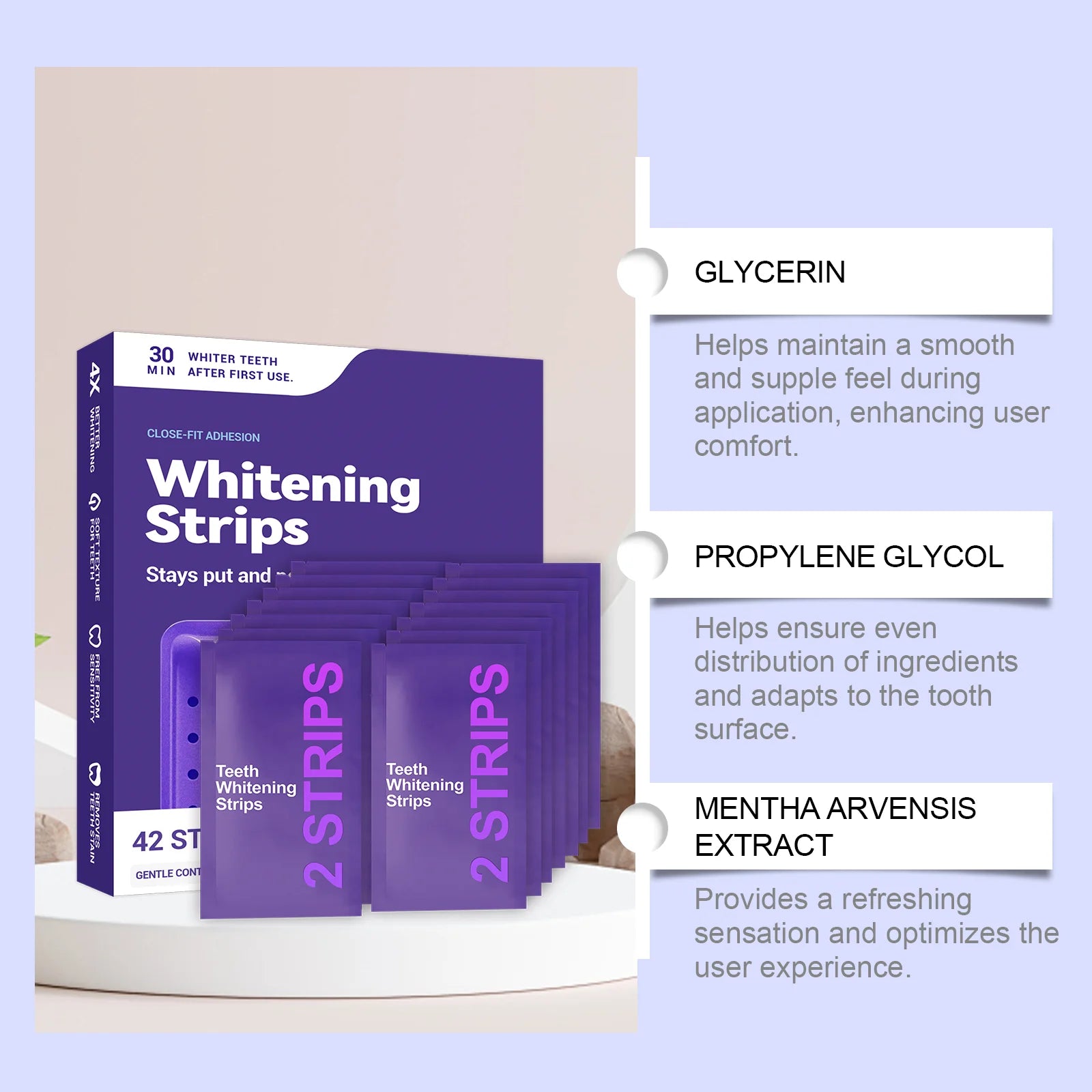 Purple Whitening Strips